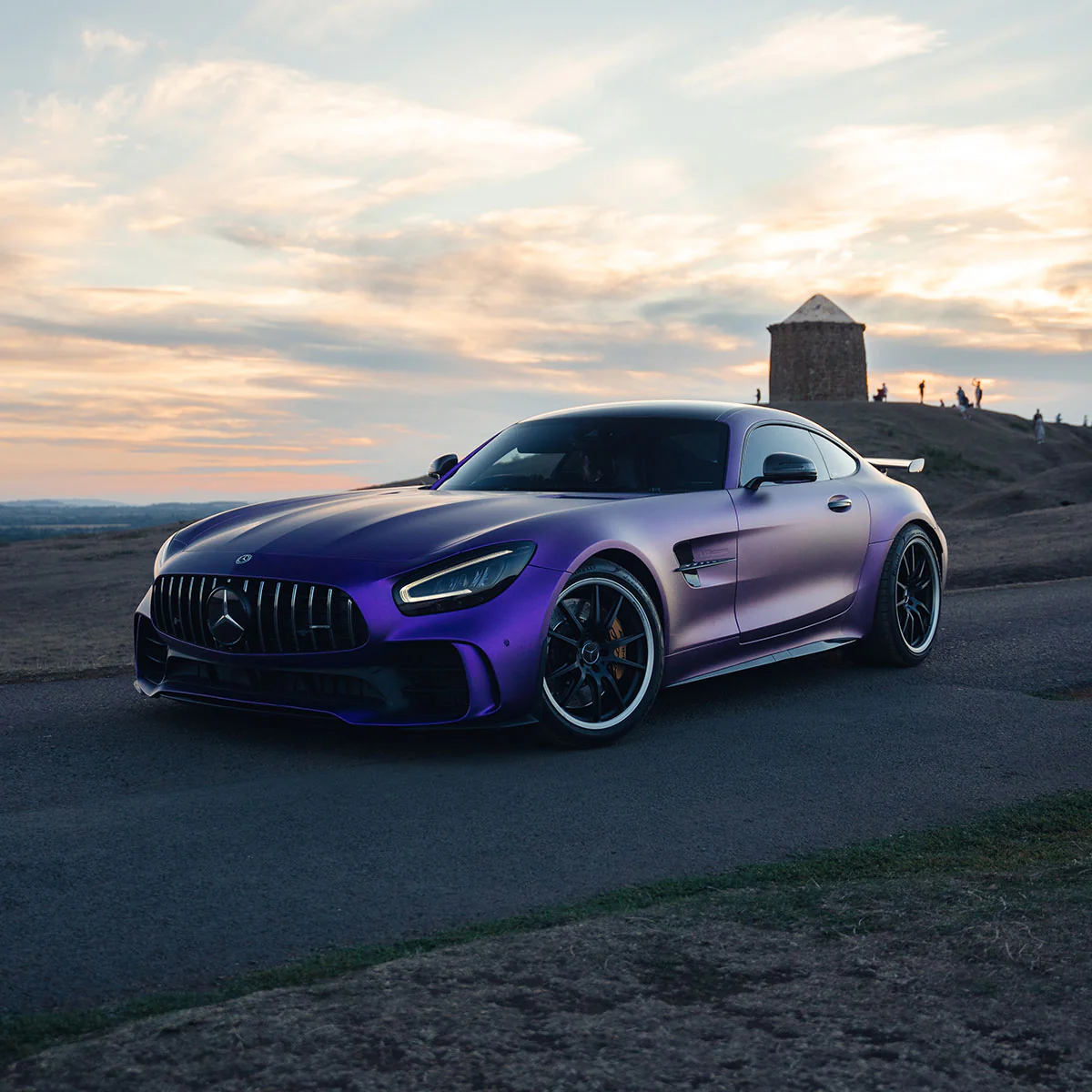 Matte Metallic Purple Vinyl Wrap - Image 7