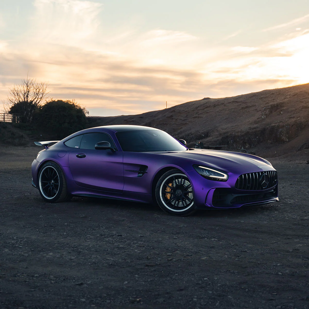 Matte Metallic Purple Vinyl Wrap - Image 8