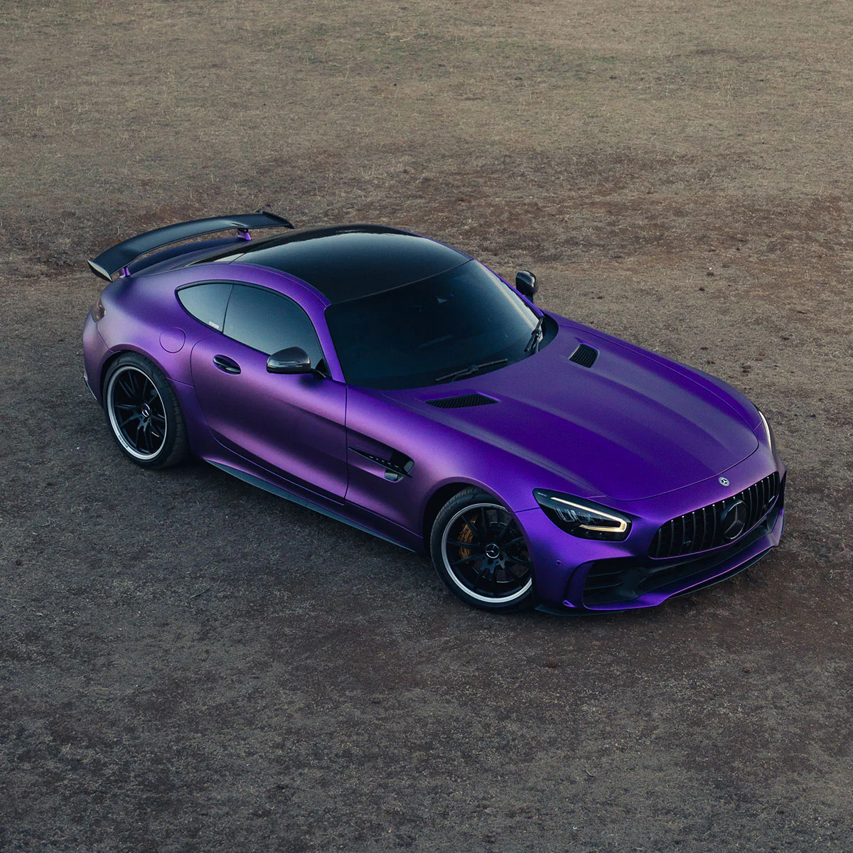 Matte Metallic Purple Vinyl Wrap - Image 9