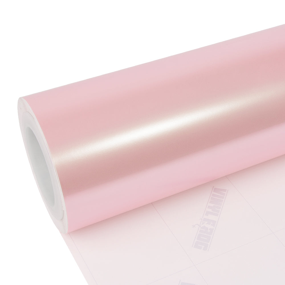 Matte Metallic Pearl Baby Pink Vinyl Wrap - Image 9