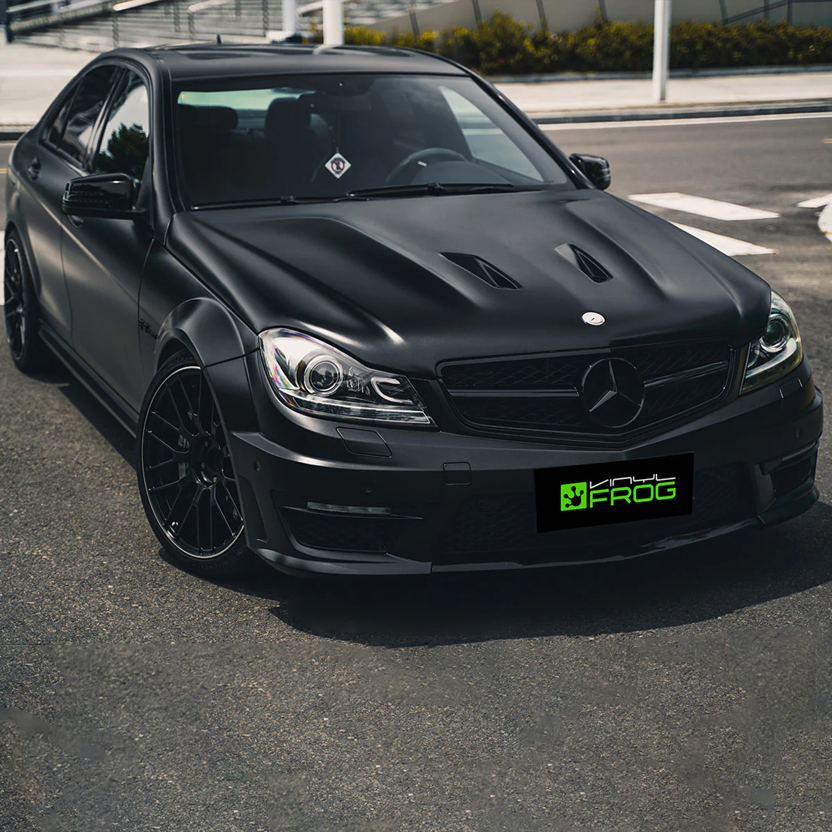 Matte Metallic Pearl Black Vinyl Wrap - Image 5