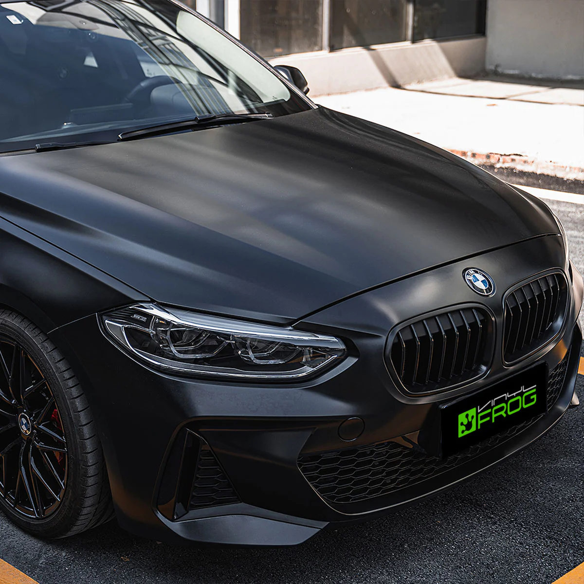 Matte Metallic Pearl Black Vinyl Wrap - Image 6
