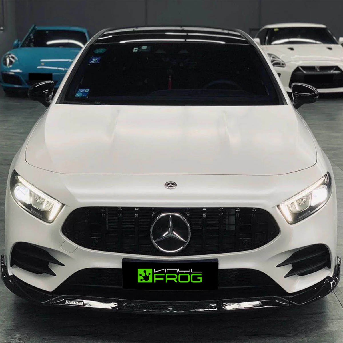 Matte Metallic Pearl White Vinyl Wrap - Image 6