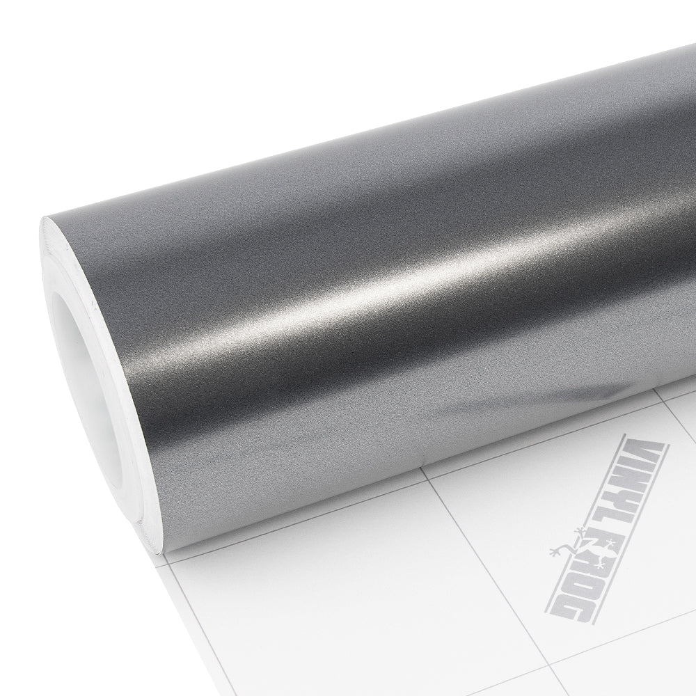 Matte Metallic Titanium Gray Vinyl Wrap - Image 5
