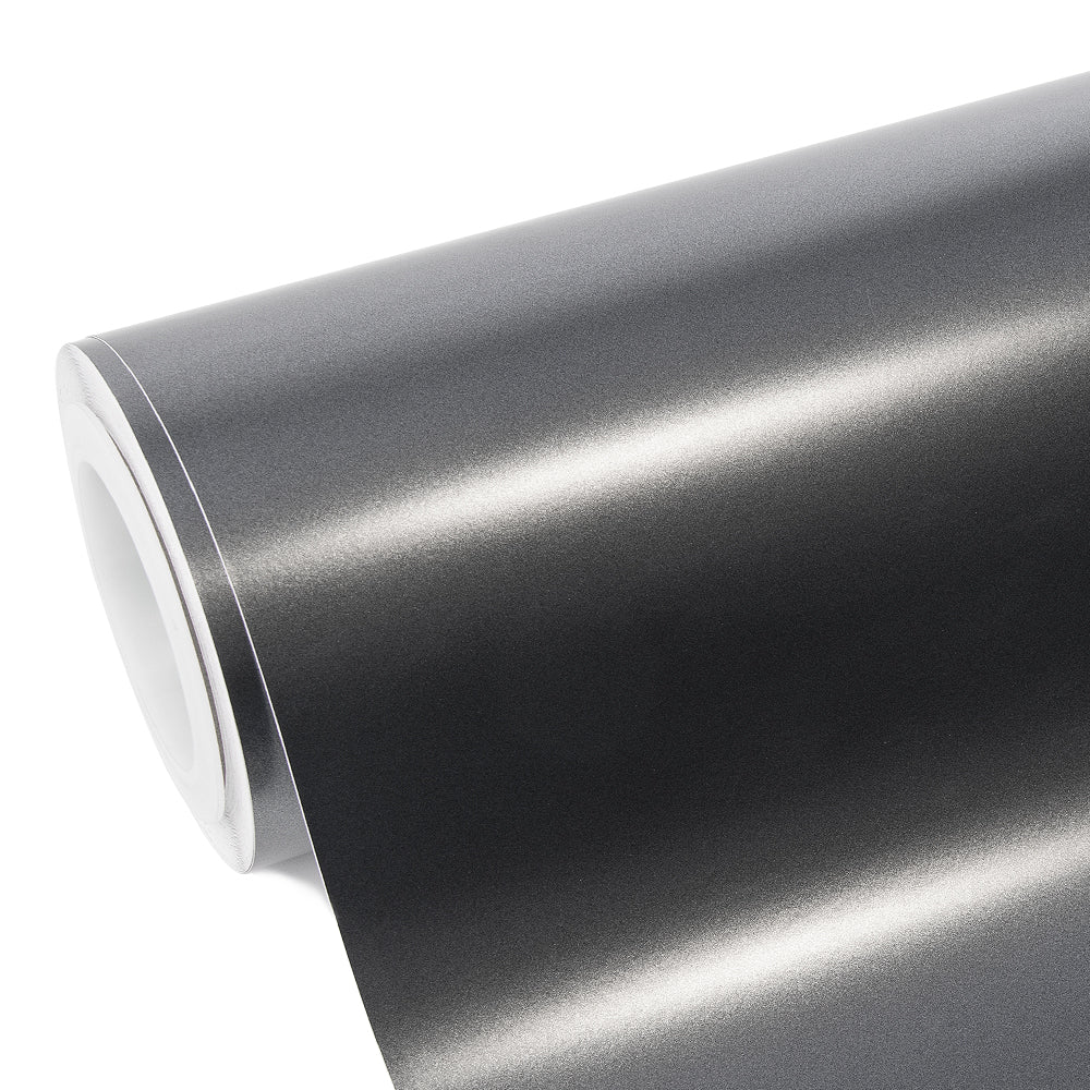 Matte Metallic Titanium Gray Vinyl Wrap - Image 6