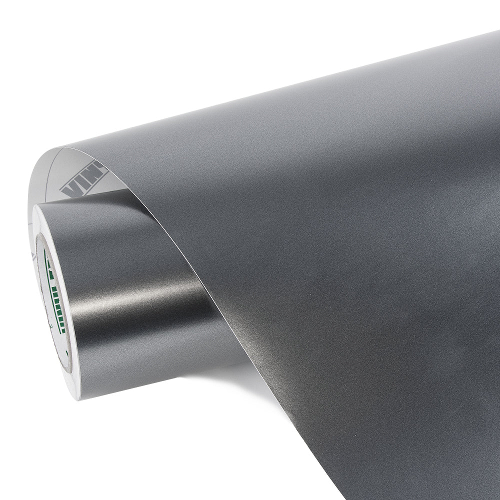Matte Metallic Titanium Gray Vinyl Wrap - Image 7