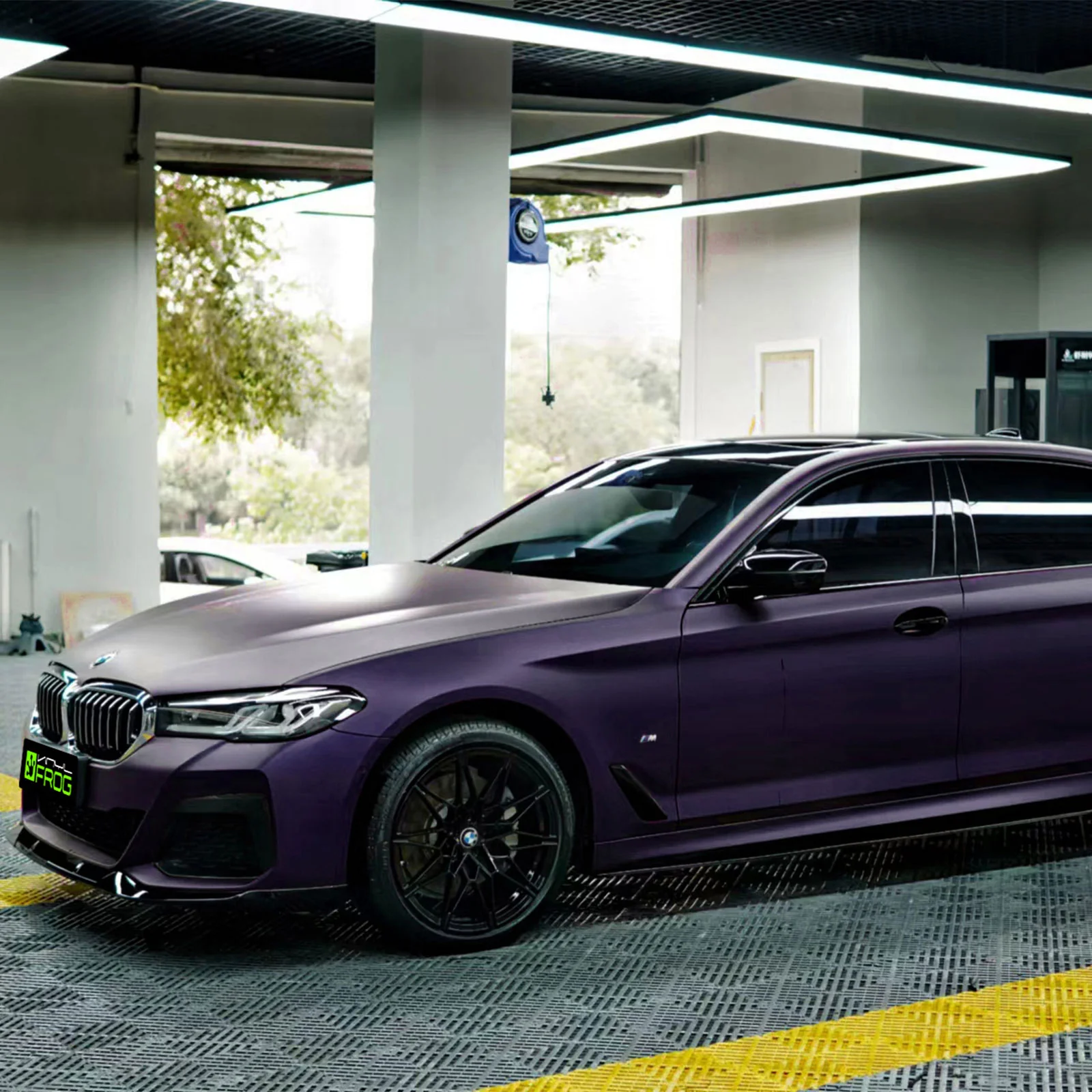 Matte Midnight Purple Color PPF (Paint Protection Film) - Image 10