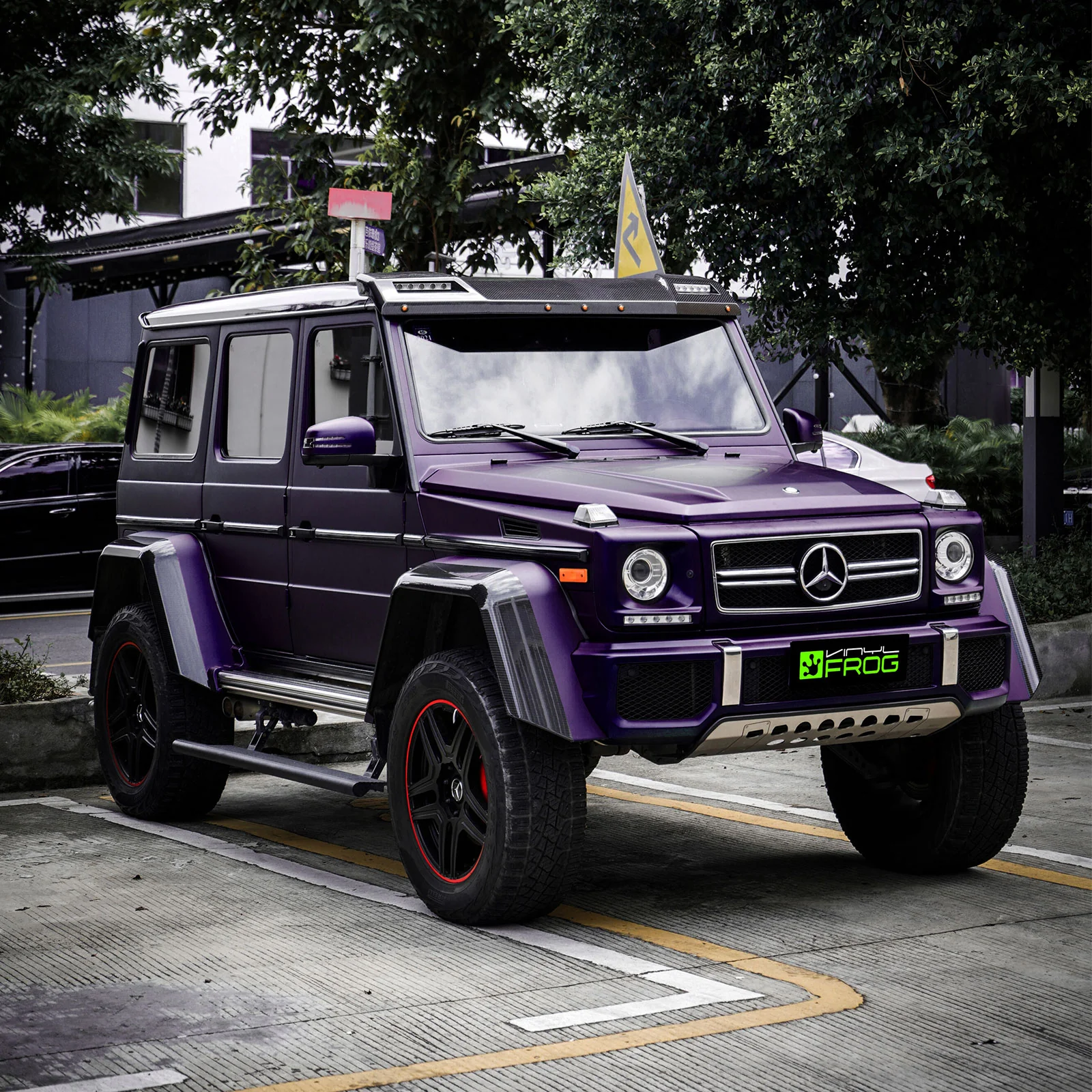 Matte Midnight Purple Color PPF (Paint Protection Film) - Image 3