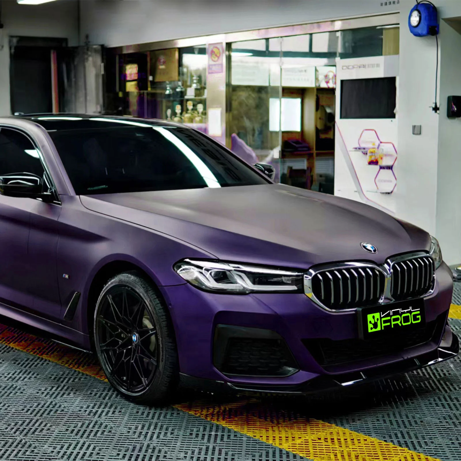 Matte Midnight Purple Color PPF (Paint Protection Film) - Image 9