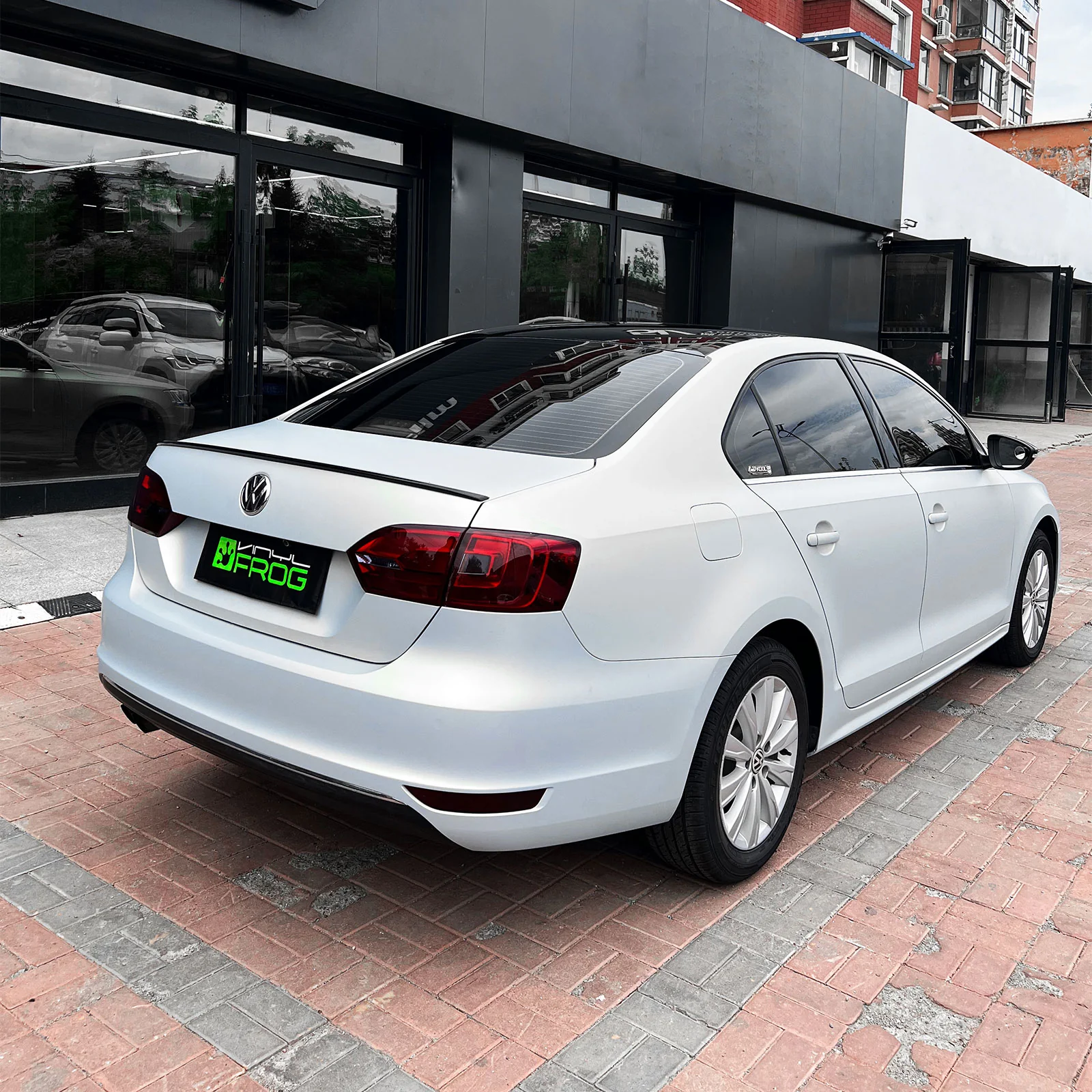 Matte Pearl White Color PPF (Paint Protection Film) - Image 4