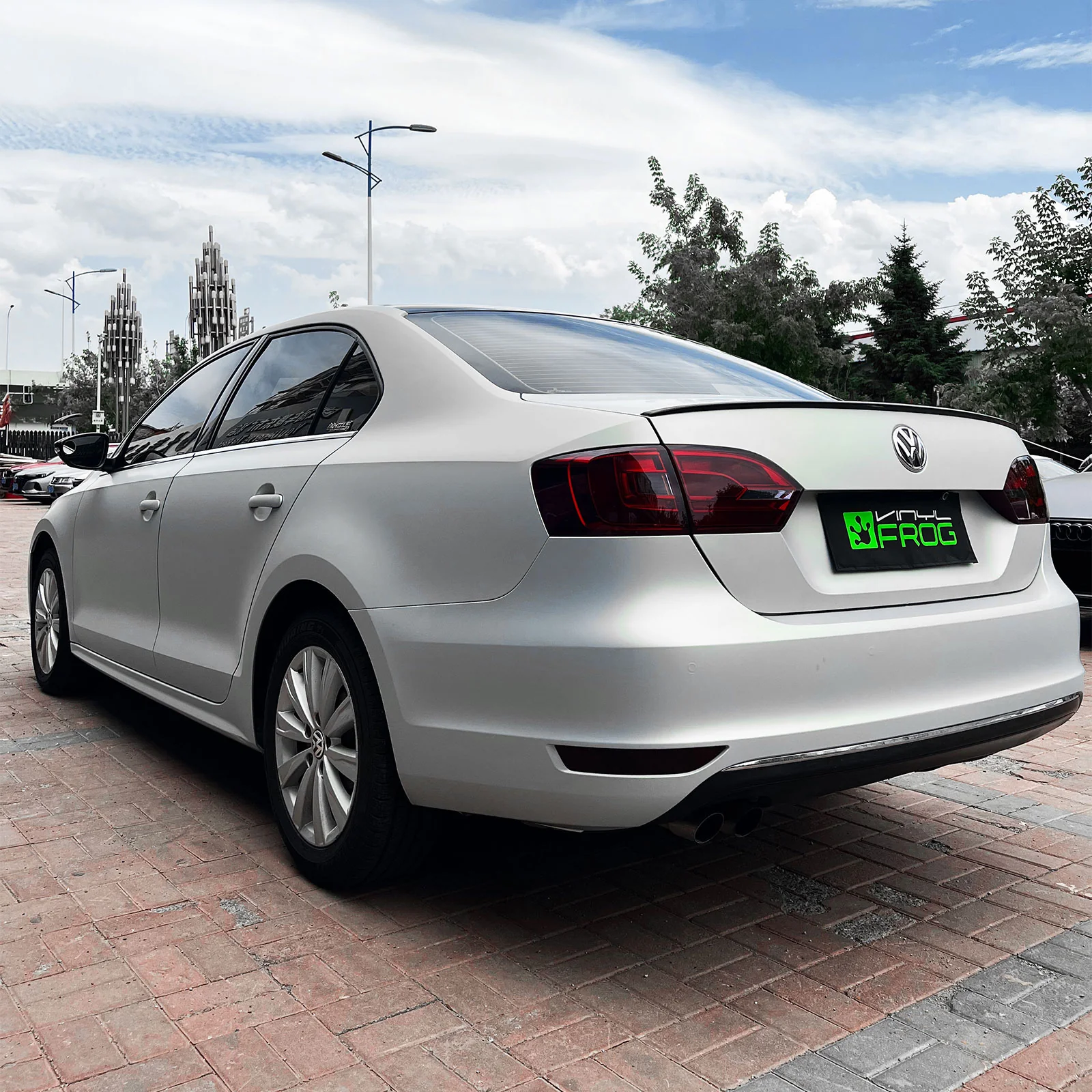 Matte Pearl White Color PPF (Paint Protection Film) - Image 5