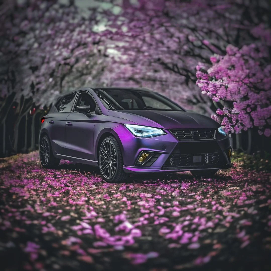 Matte Russian Violet Vinyl Wrap - Image 2