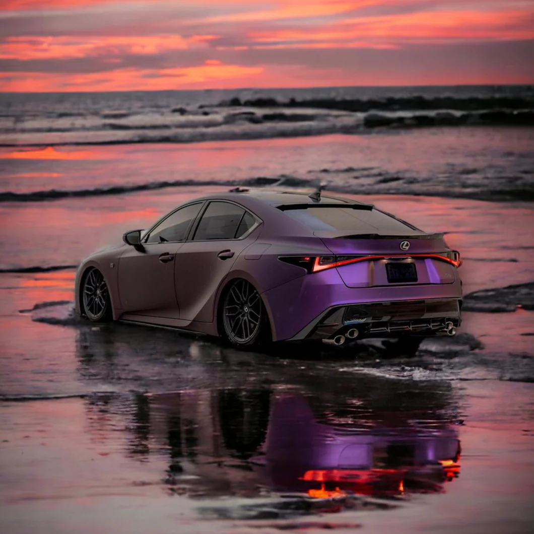 Matte Russian Violet Vinyl Wrap - Image 3