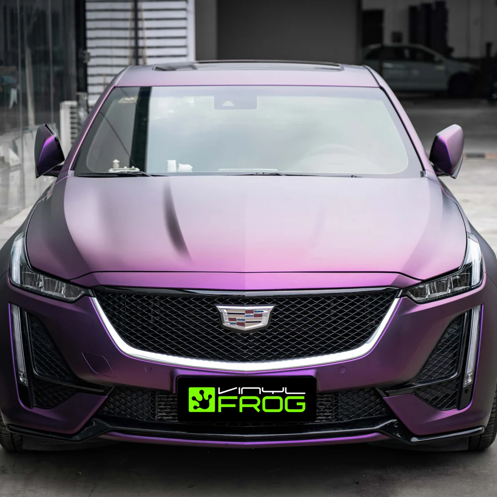 Matte Russian Violet Vinyl Wrap - Image 4