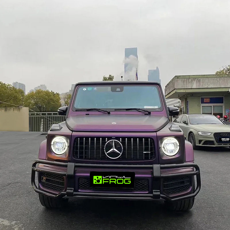 Matte Russian Violet Vinyl Wrap - Image 5