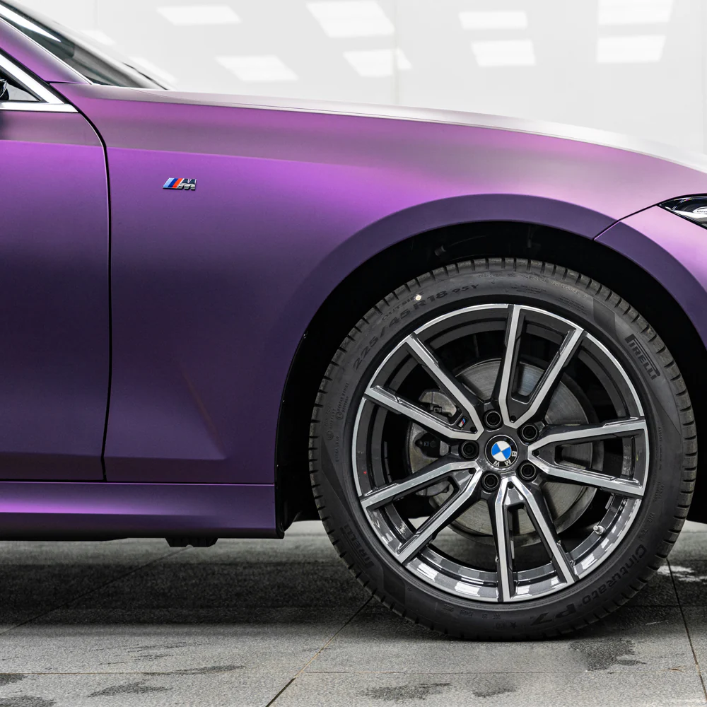 Matte Russian Violet Vinyl Wrap - Image 8