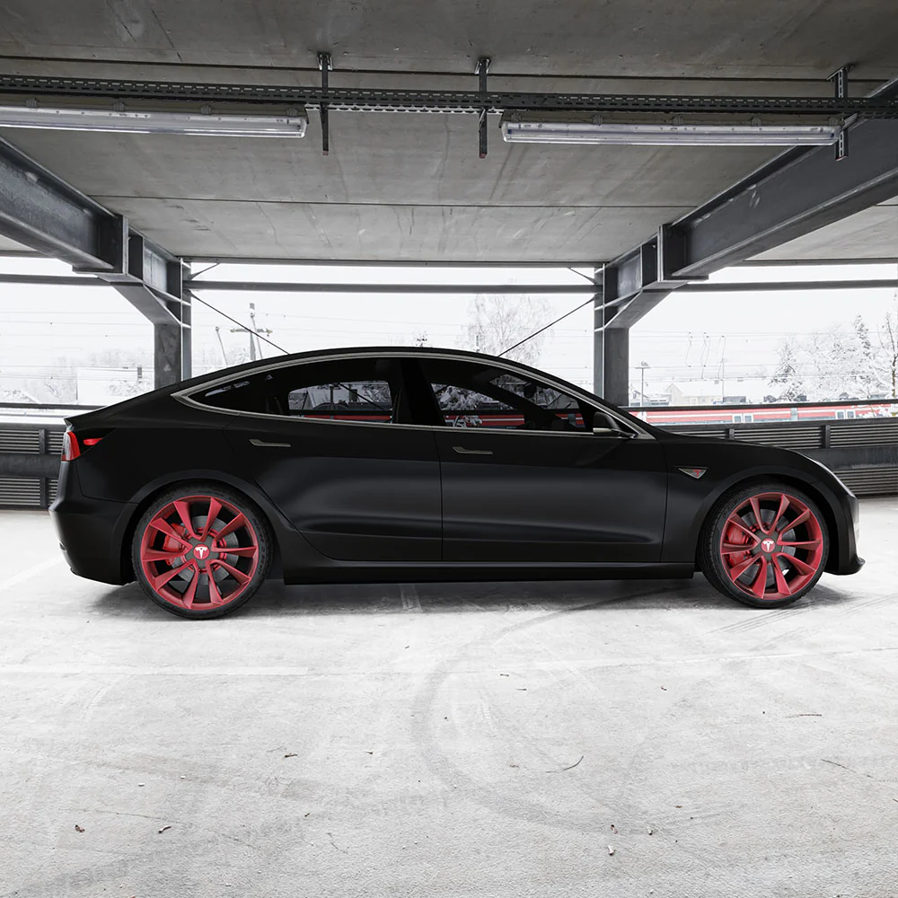 Matte Silk Black Vinyl Wrap - Image 3