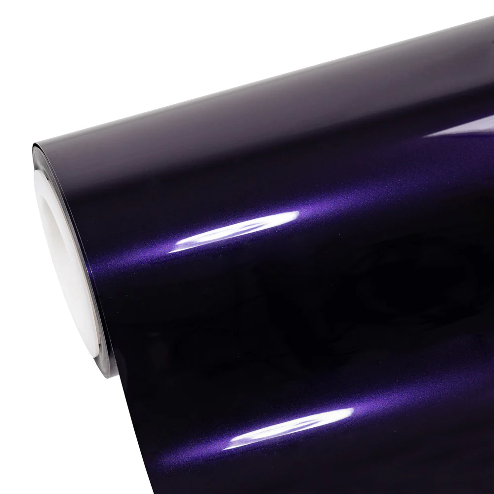 Glossy Metallic Midnight Purple Color PPF (Paint Protection Film) - Image 11
