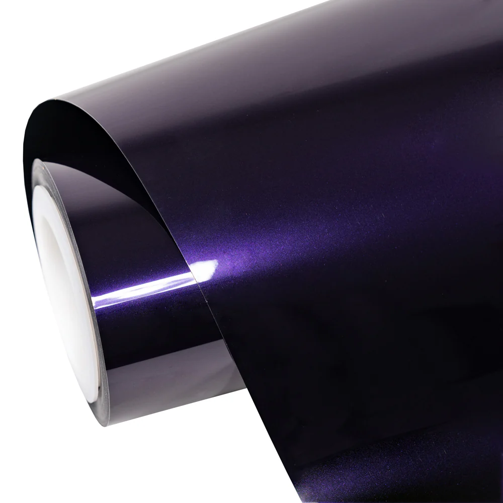 Glossy Metallic Midnight Purple Color PPF (Paint Protection Film) - Image 12
