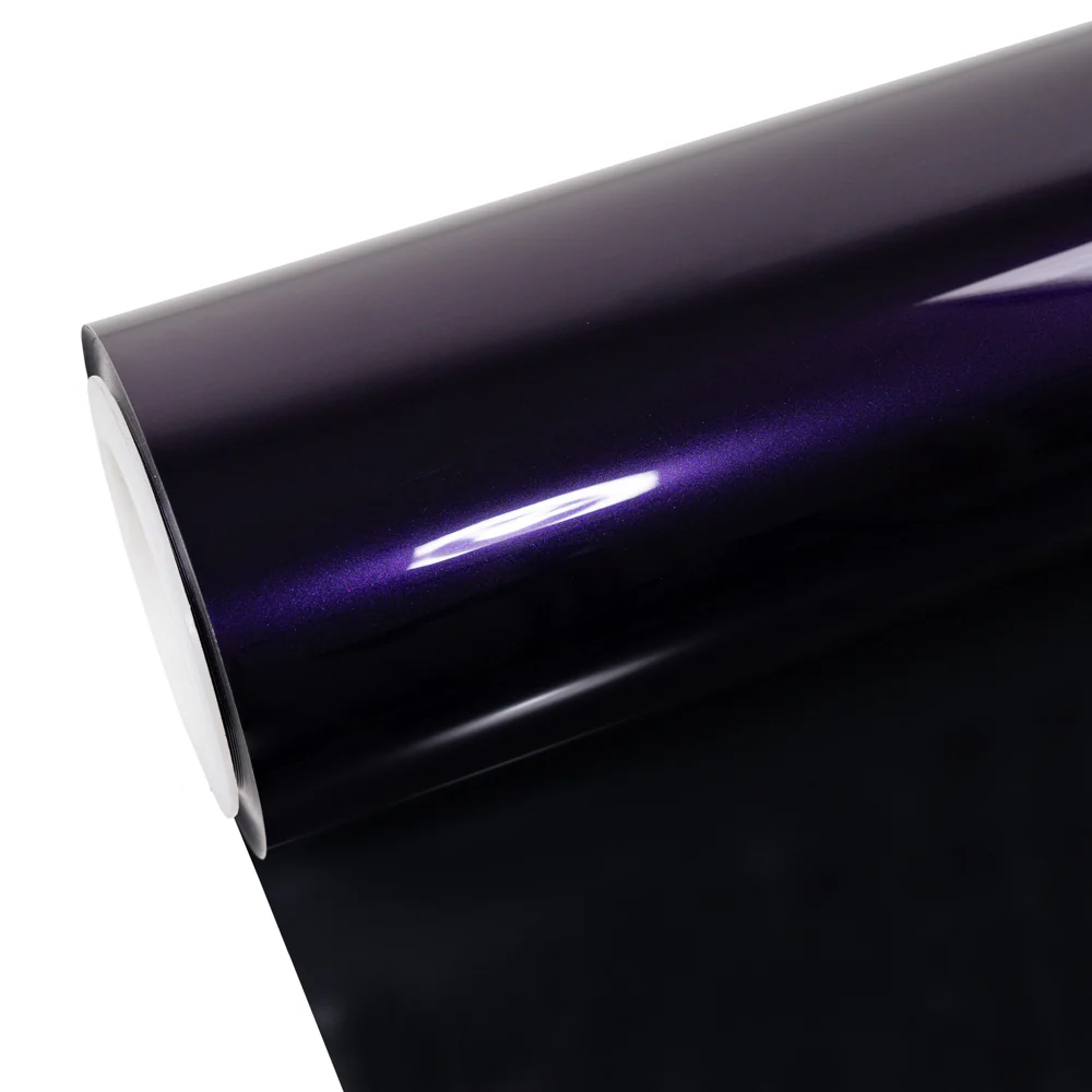 Glossy Metallic Midnight Purple Color PPF (Paint Protection Film) - Image 13