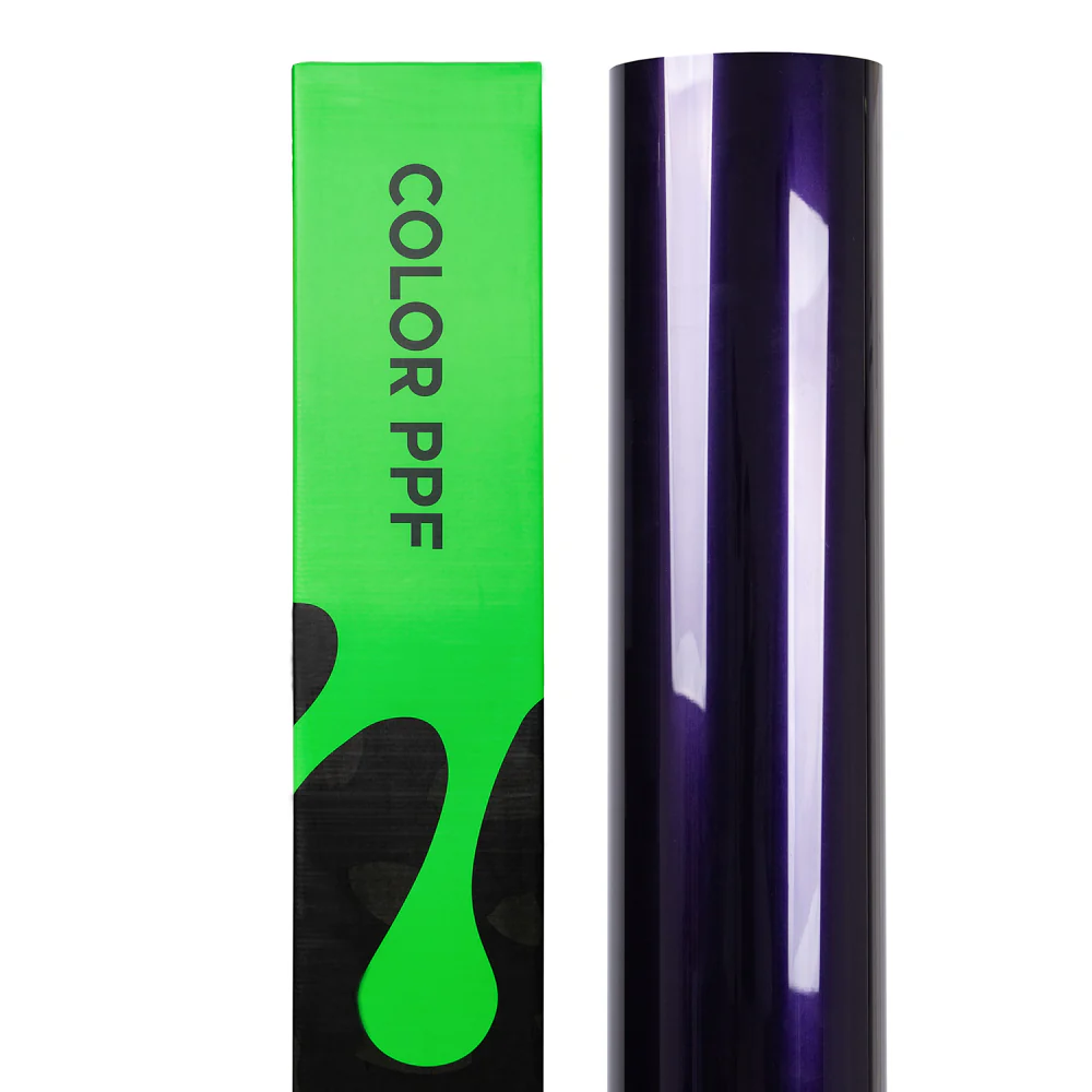 Glossy Metallic Midnight Purple Color PPF (Paint Protection Film) - Image 16