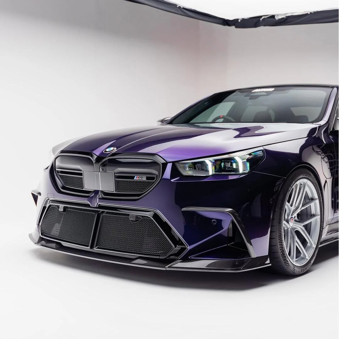 Glossy Metallic Midnight Purple Color PPF (Paint Protection Film) - Image 3