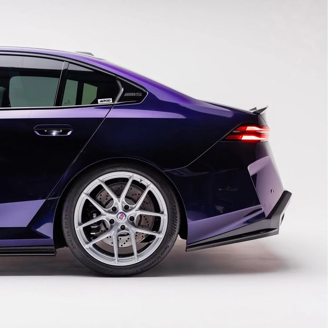 Glossy Metallic Midnight Purple Color PPF (Paint Protection Film) - Image 8