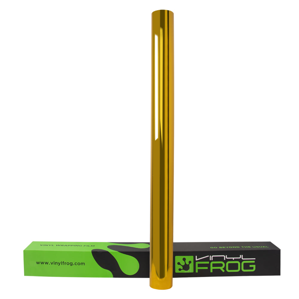 Mirror Chrome Gold Vinyl Wrap - Image 13