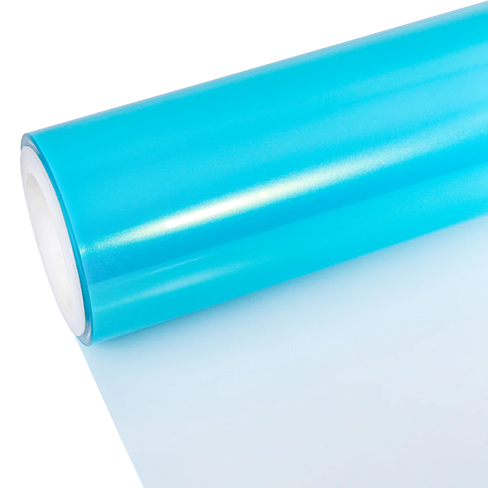 Candy Metallic Neon Ice Blue Color PPF (Wet Application) - Image 11