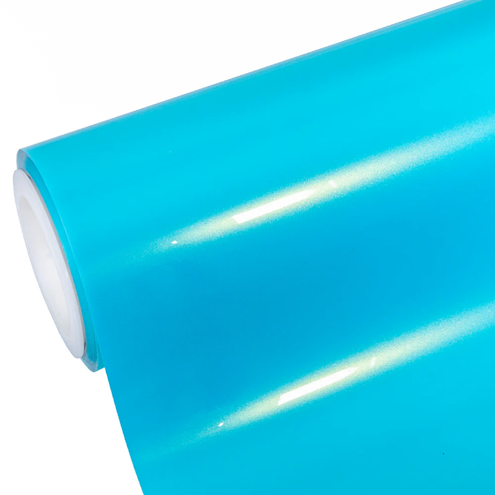 Candy Metallic Neon Ice Blue Color PPF (Wet Application) - Image 9