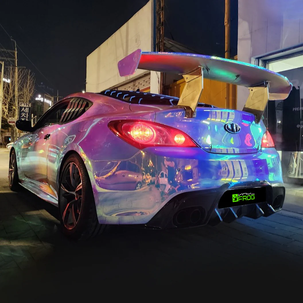 Opal Chrome White Vinyl Wrap (Non-Stretchable) - Image 8
