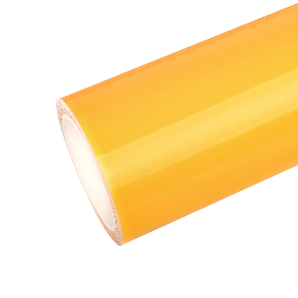 Orange Headlight Film with Air Channel Paper Liner - Image 6