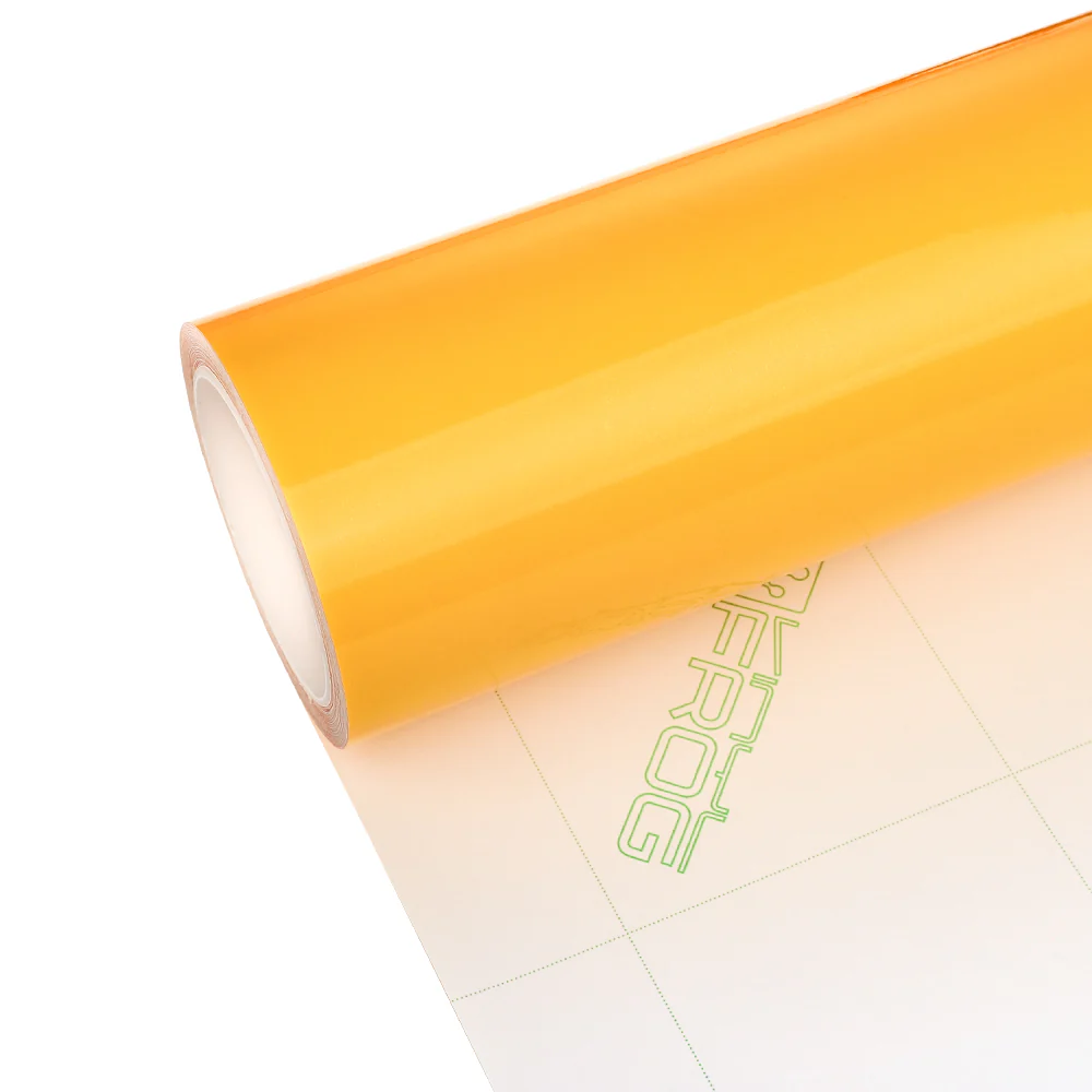 Orange Headlight Film with Air Channel Paper Liner - Image 9