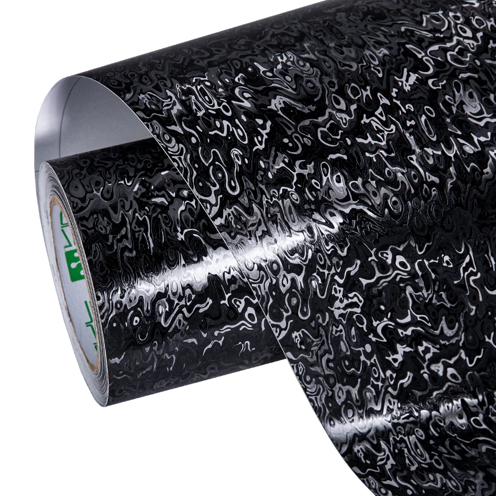 Phantom Black Carbon Fiber Vinyl Wrap - Image 10