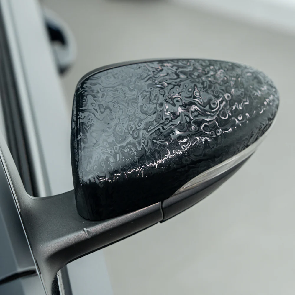 Phantom Black Carbon Fiber Vinyl Wrap - Image 3