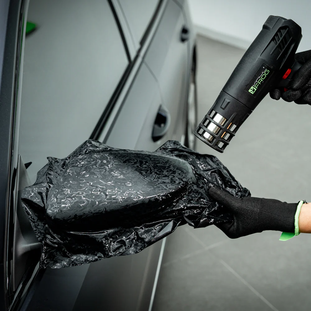 Phantom Black Carbon Fiber Vinyl Wrap - Image 5