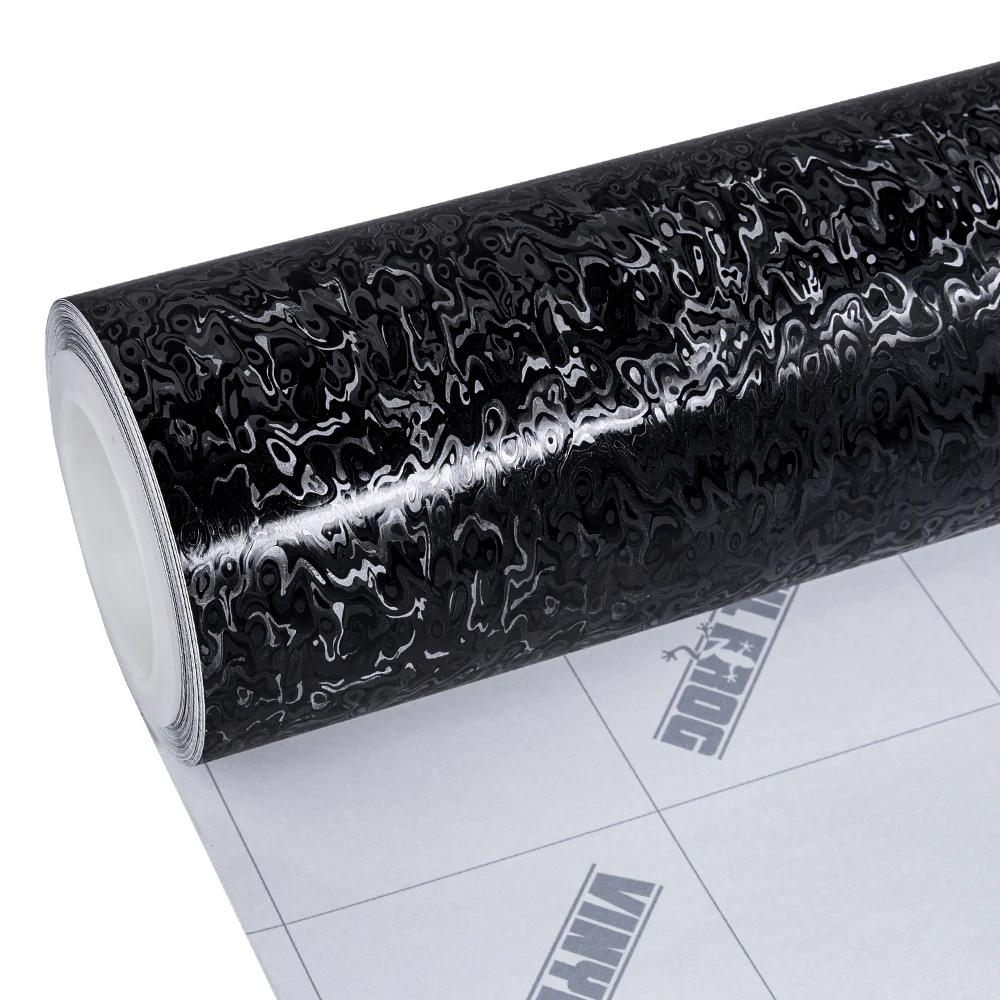 Phantom Black Carbon Fiber Vinyl Wrap - Image 9