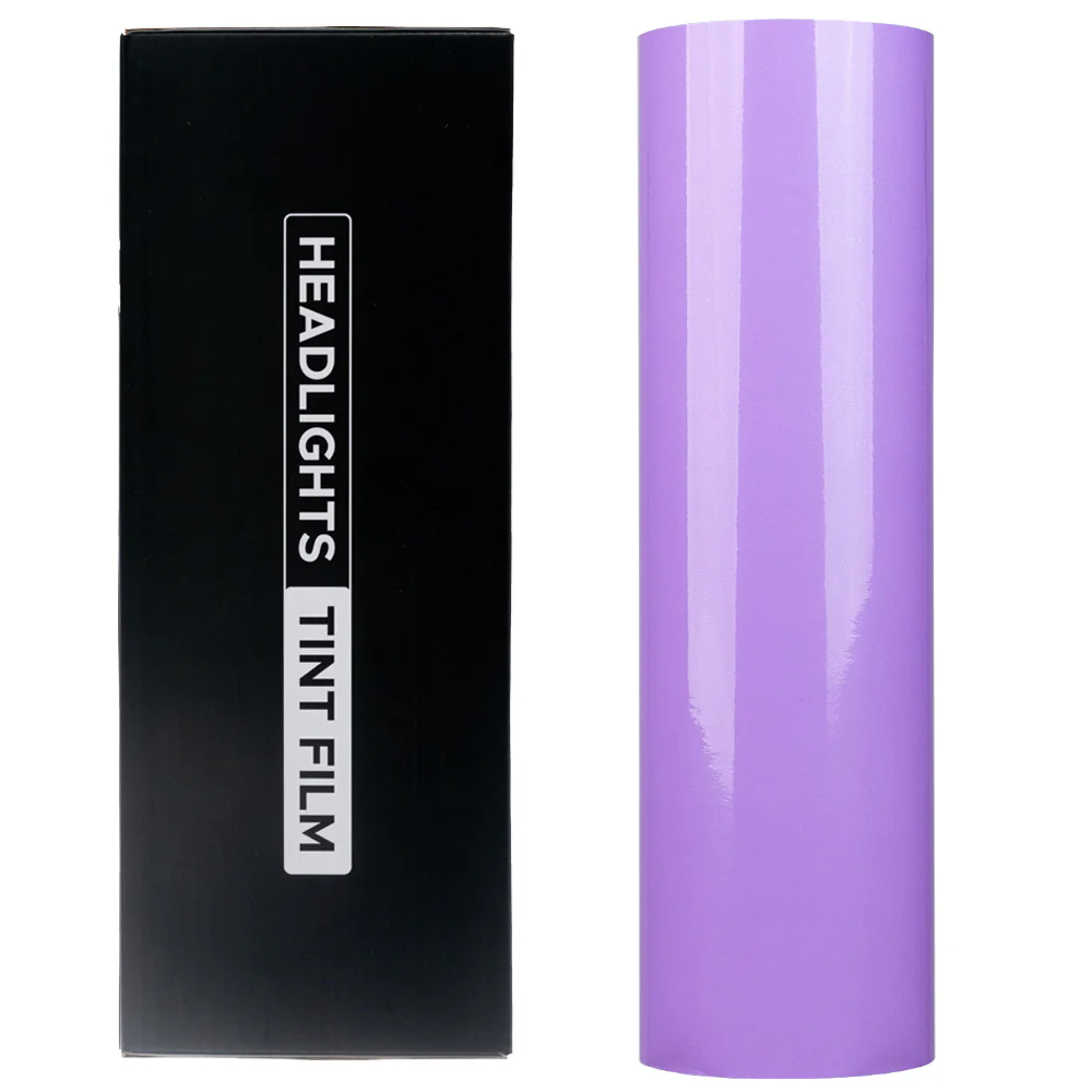 Purple Headlight Film With Air Channel Paper Liner - Image 21
