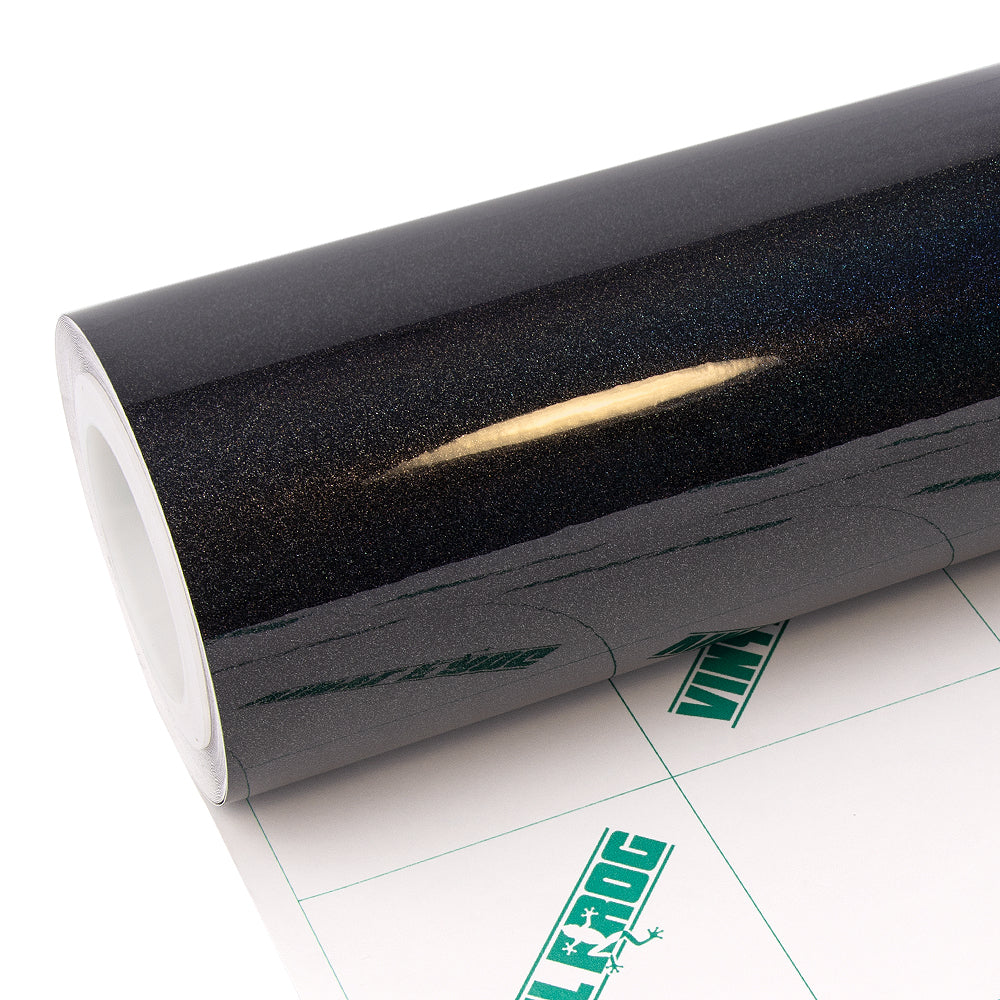 Rainbow Metallic Majestic Black Vinyl Wrap - Image 6