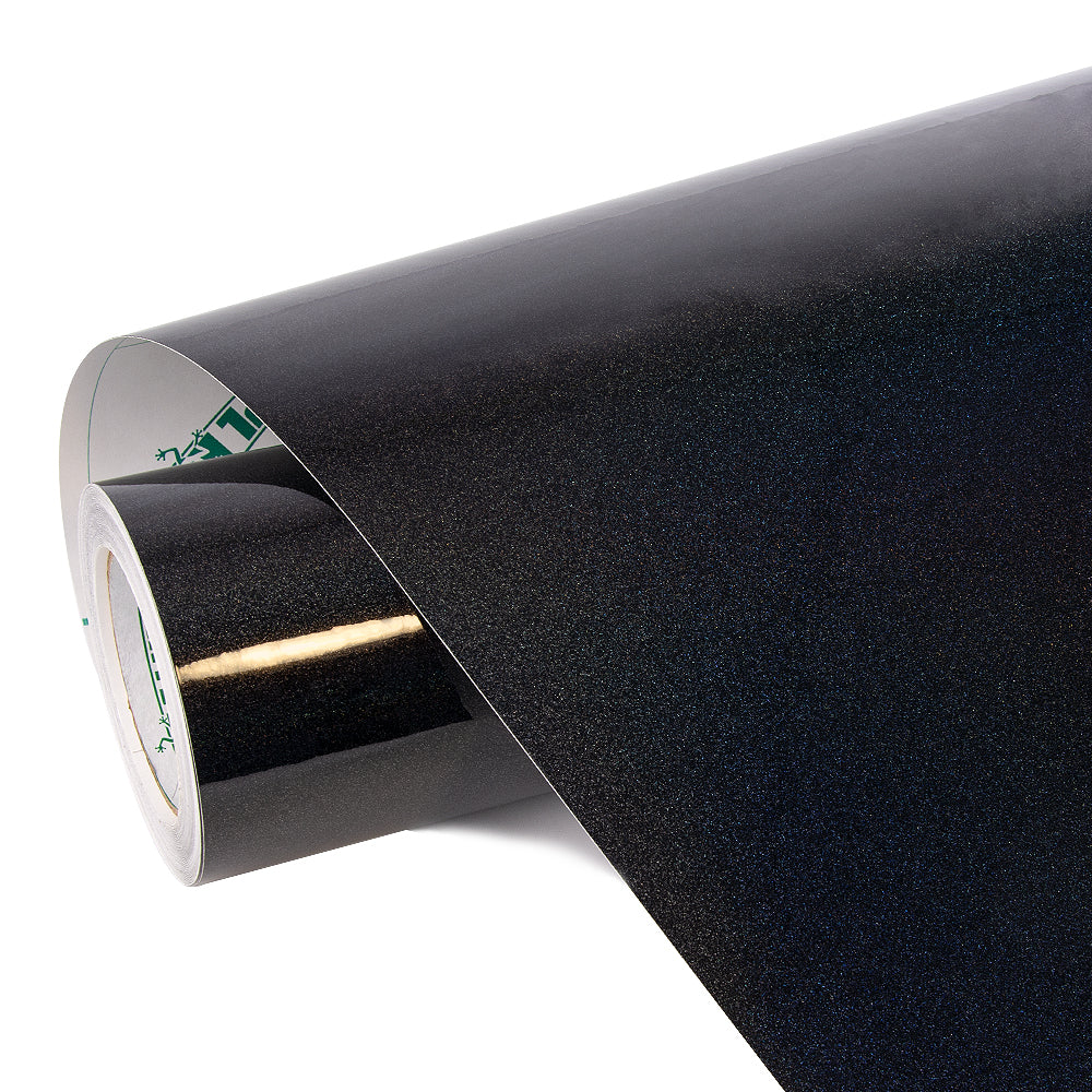 Rainbow Metallic Majestic Black Vinyl Wrap - Image 7