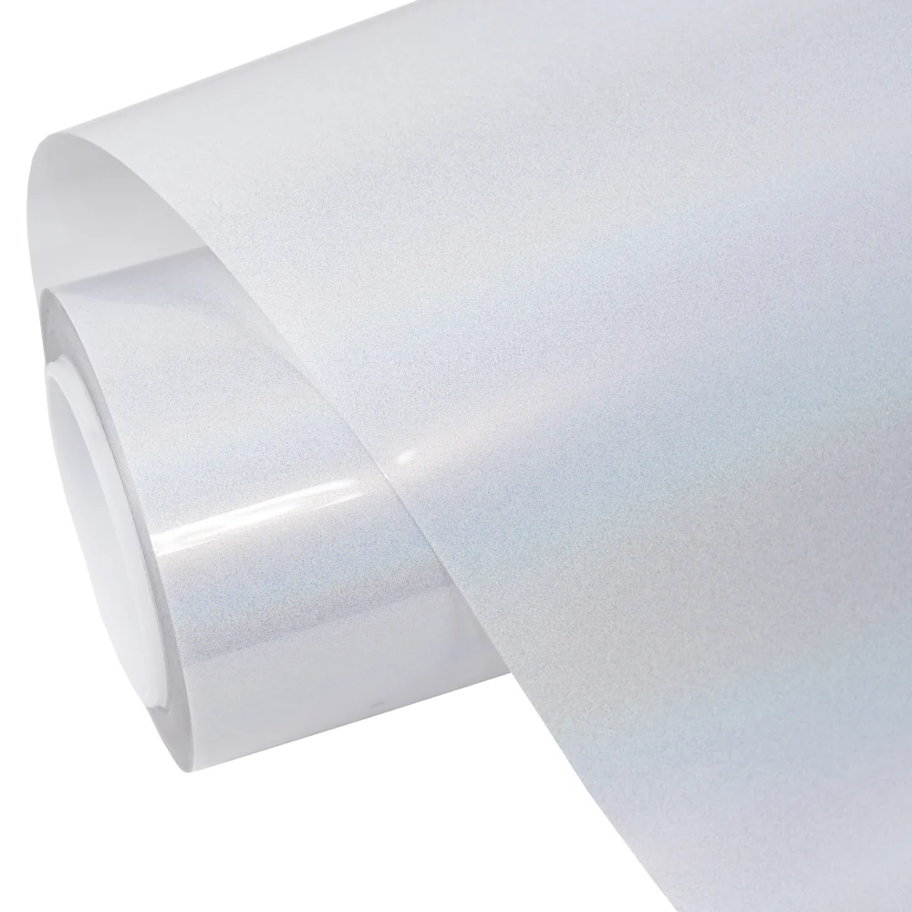 Rainbow Metallic Majestic White Color PPF (Paint Protection Film) - Image 11