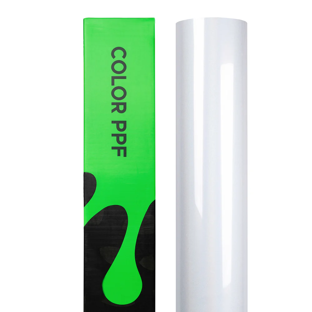 Rainbow Metallic Majestic White Color PPF (Paint Protection Film) - Image 15