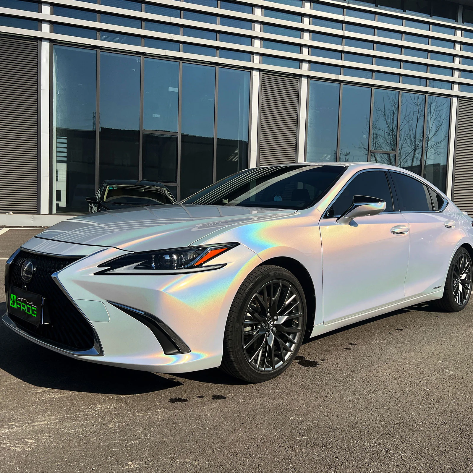 Rainbow Metallic Majestic White Color PPF (Paint Protection Film) - Image 2