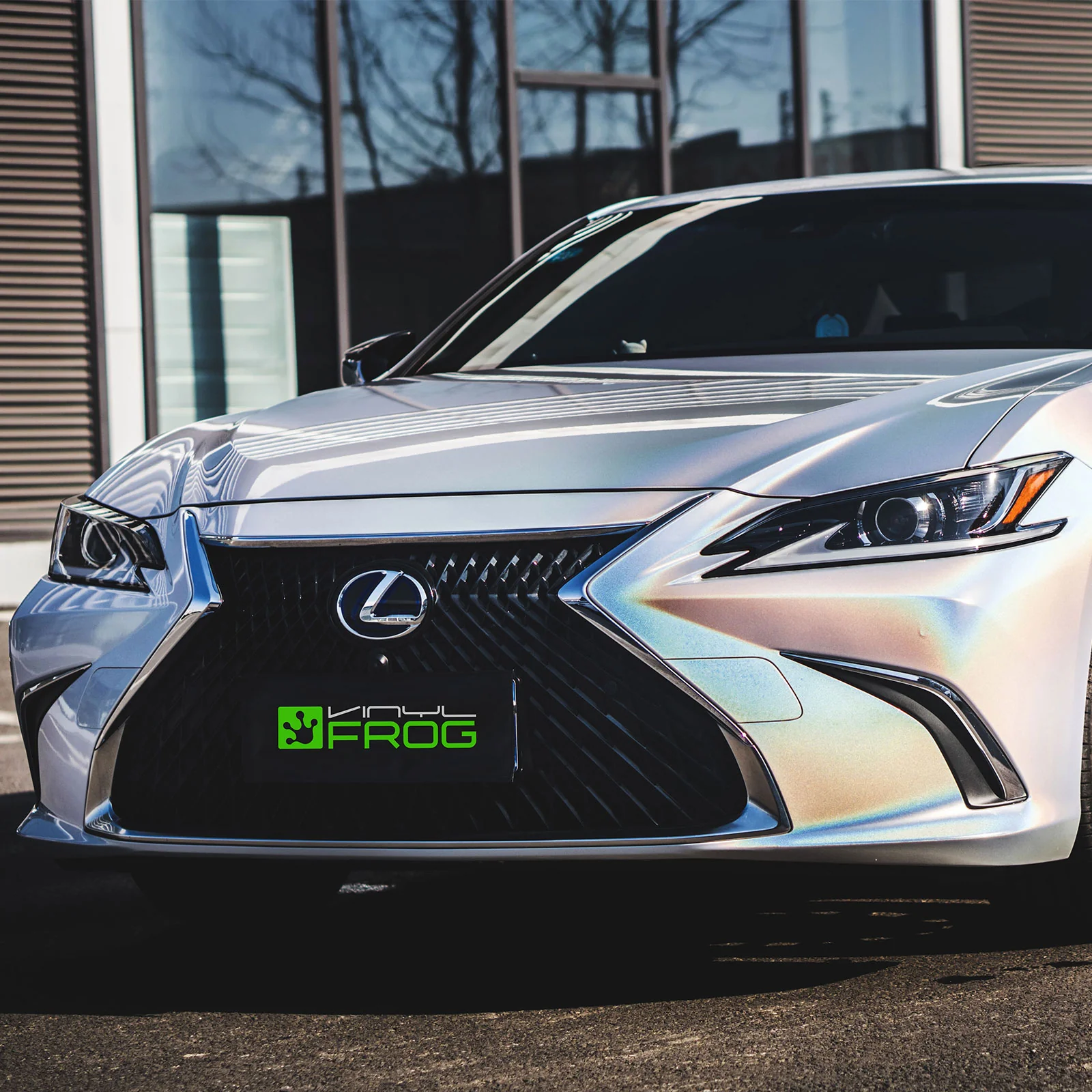 Rainbow Metallic Majestic White Color PPF (Paint Protection Film) - Image 4
