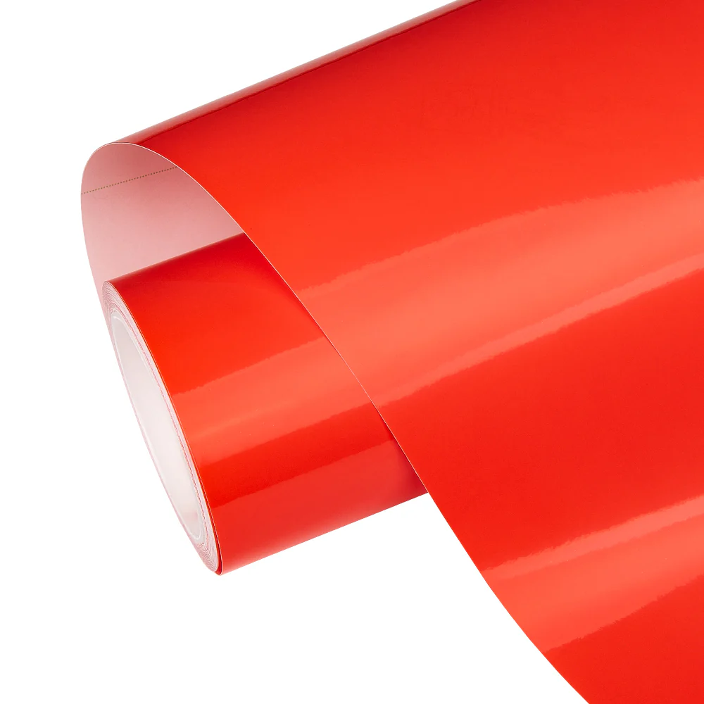 Red Headlight Film With Air Channel Paper Liner - Image 10