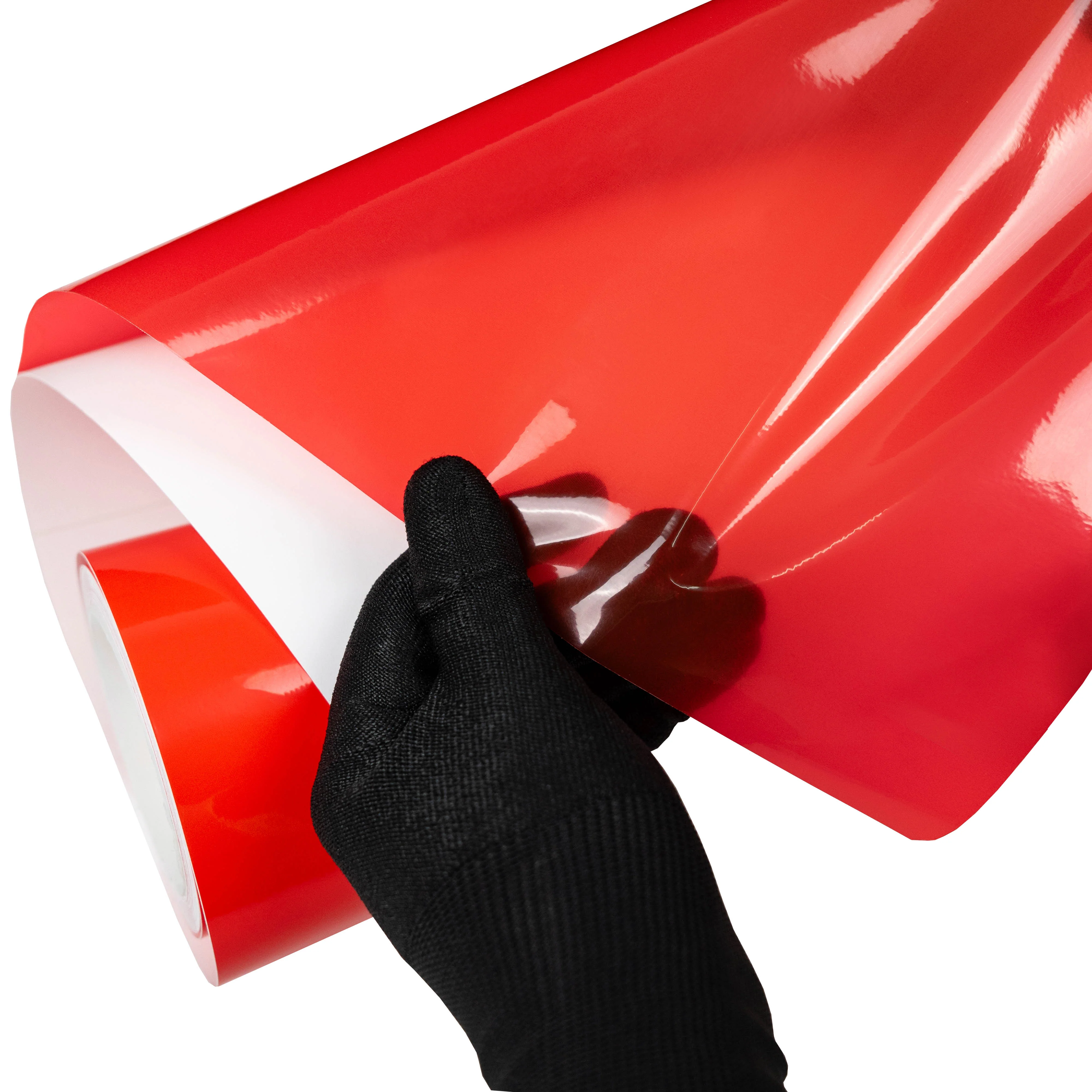 Red Headlight Film With Air Channel Paper Liner - Image 11