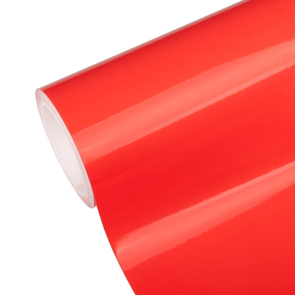 Red Headlight Film With Air Channel Paper Liner - Image 12