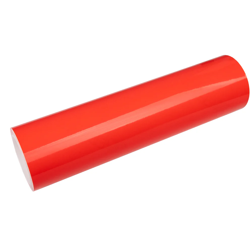 Red Headlight Film With Air Channel Paper Liner - Image 13
