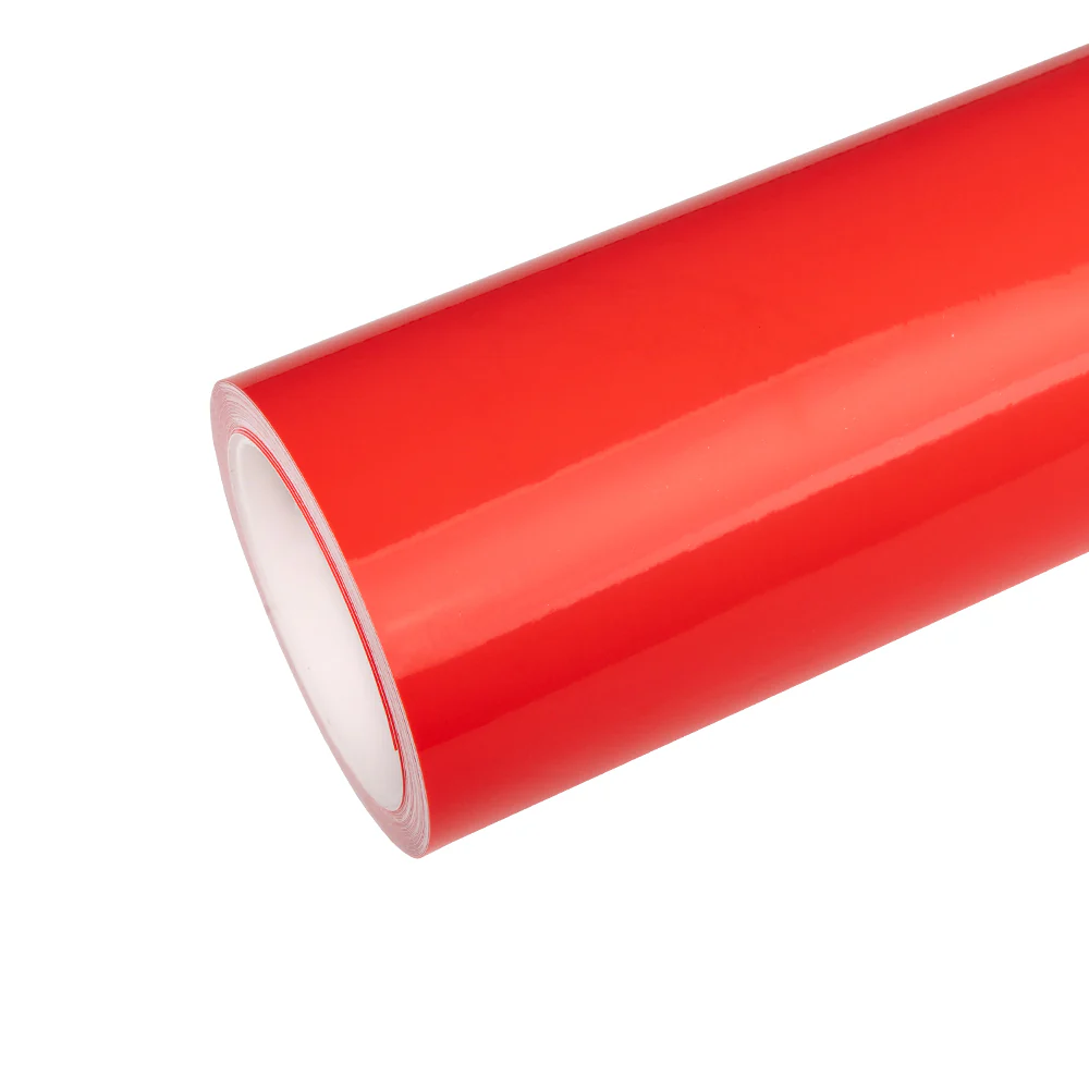 Red Headlight Film With Air Channel Paper Liner - Image 14