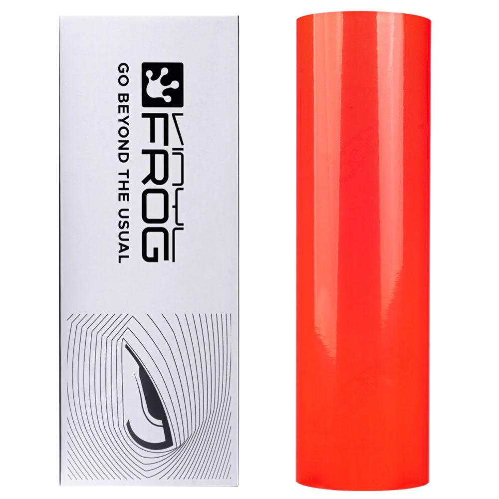 Red Headlight Film With Air Channel Paper Liner - Image 20